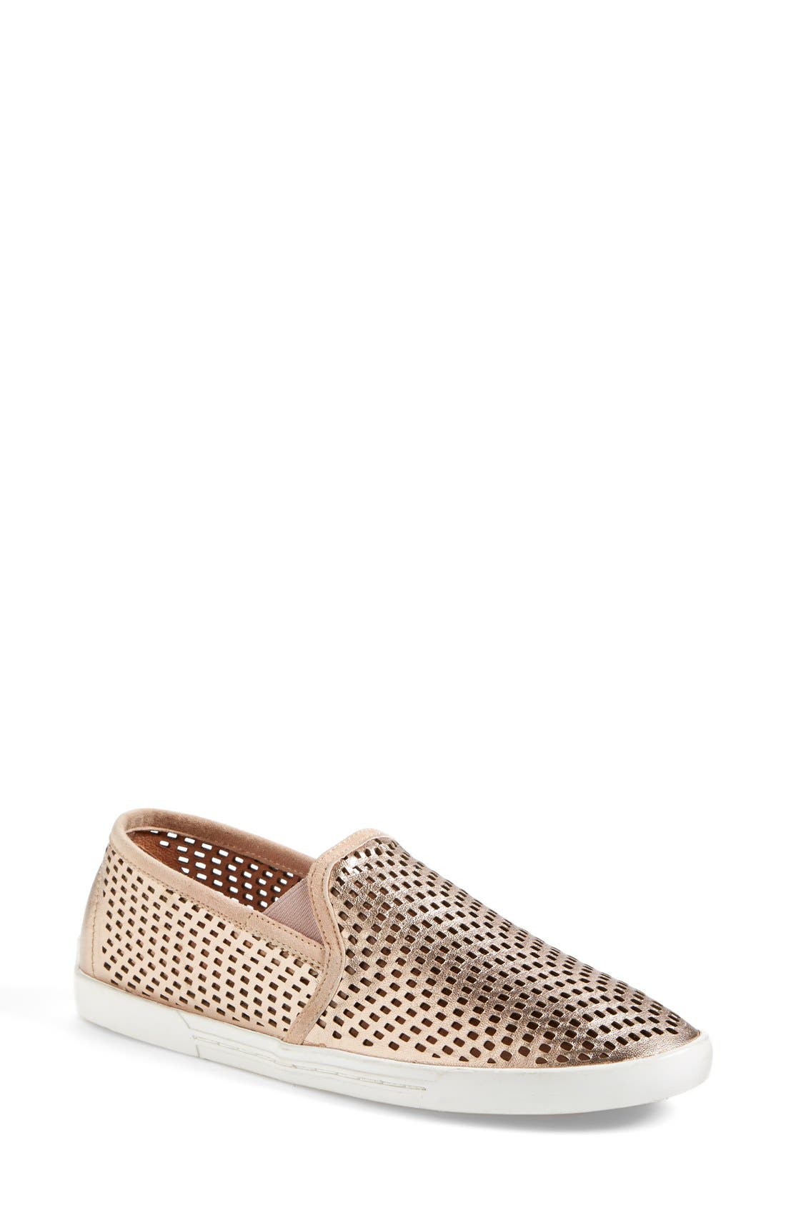 'Kidmore' Leather Sneaker, Main, color, ROSE GOLD