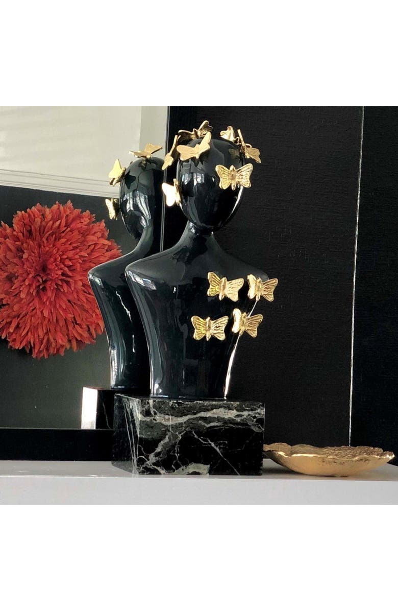 Lunares "Heart Can Change Too" Bust, Main, color, White