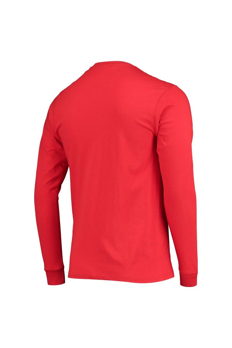 Men's Starter Cardinal Arizona Cardinals Halftime Long Sleeve T-Shirt, Alternate, color, Cardinal