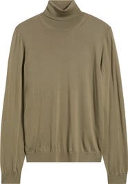 BOSS Musso Virgin Wool Turtleneck Sweater
