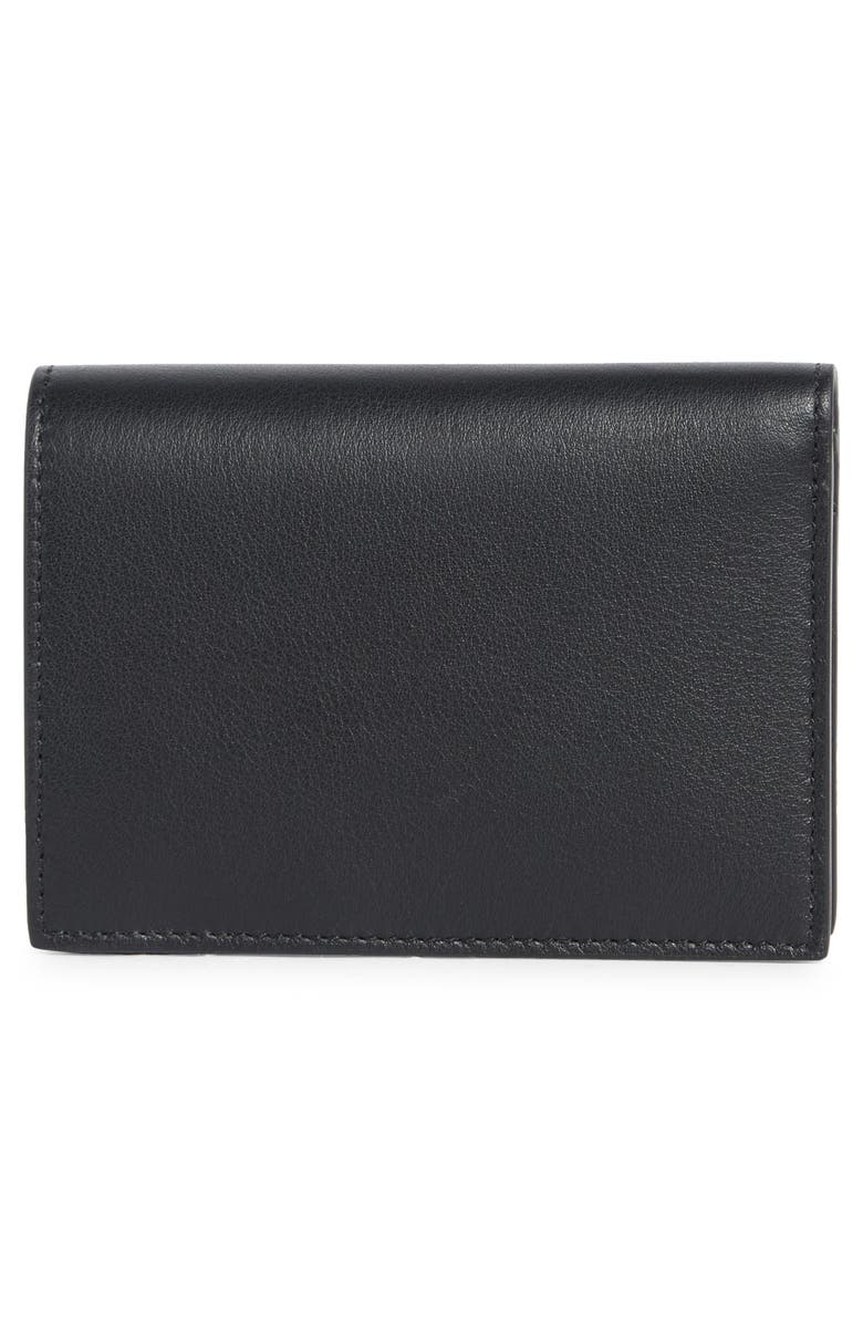 Off-White Quote Leather Wallet, Alternate, color, Black And White