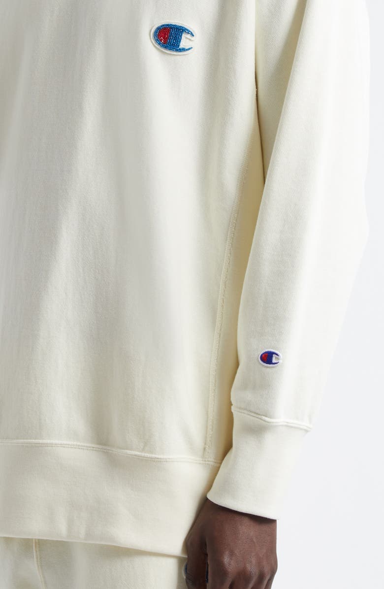 Undercover x Champion Reverse Weave<sup>®</sup> Sweatshirt, Alternate, color, Ivory