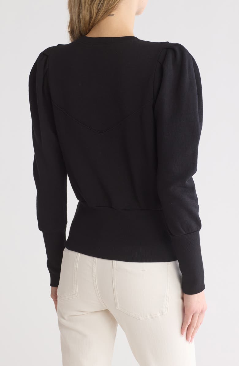 AG Puff Sleeve Yoke Sweater, Alternate, color,