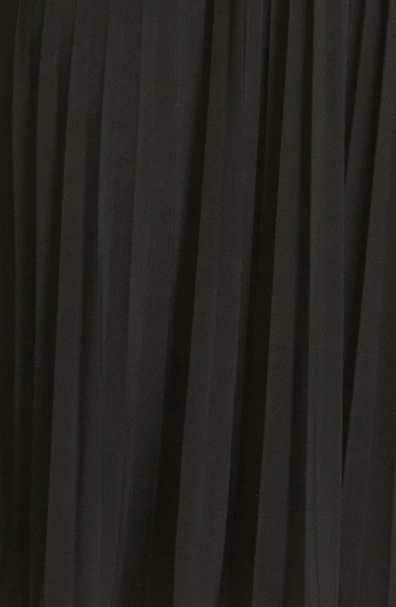 Maggy London 'Sunburst' Pleated Jersey Fit & Flare Dress, Alternate, color, 