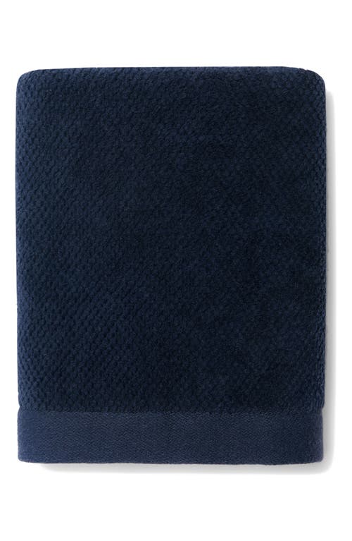 Sferra Canedo Nuovo Combed Cotton Wash Cloth In Navy