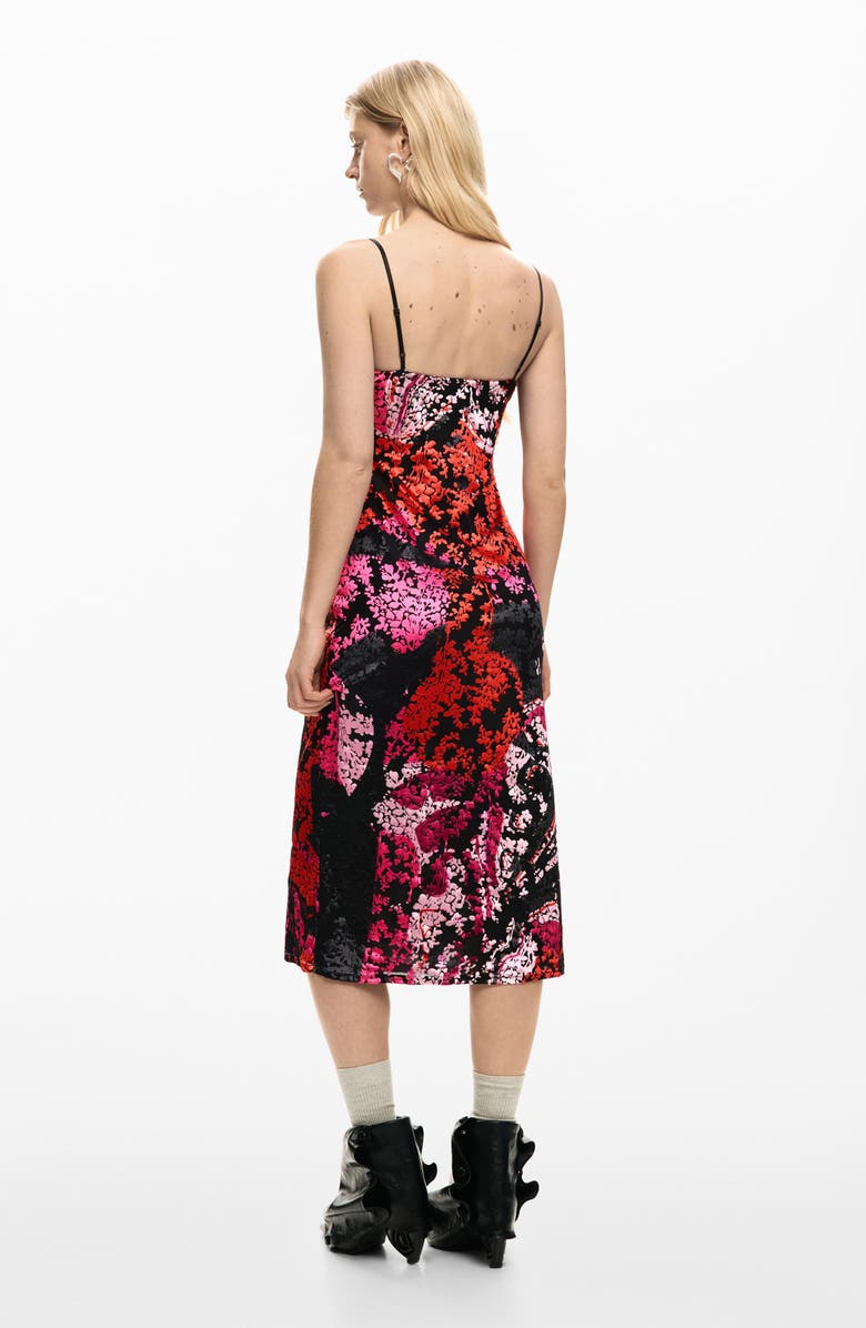 Desigual 2-in-1 Dress & Sweater, Alternate, color, 