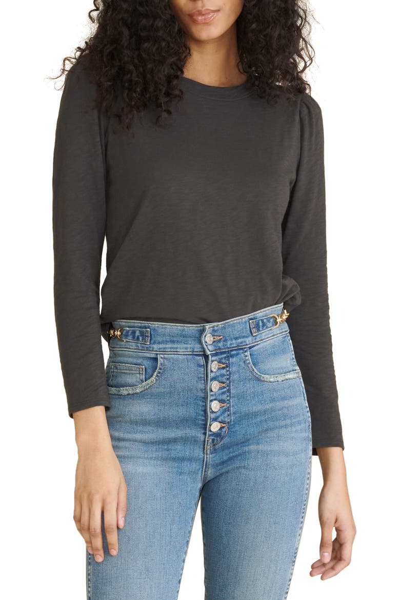 Mason Long Sleeve T-Shirt, Main, color, CHARCOAL