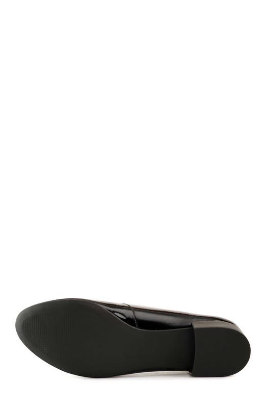 Marc Joseph New York Madison Leather Flat, Alternate, color, Black Soft Patent