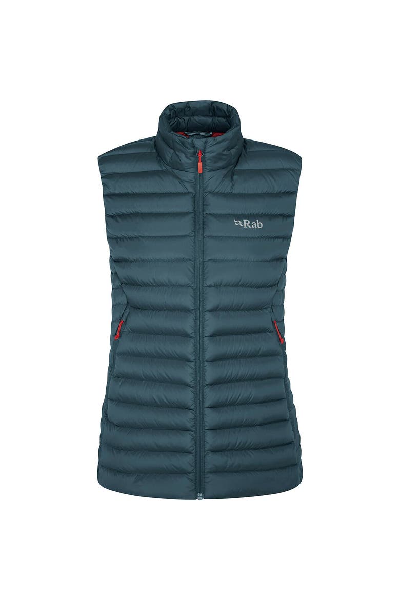 Microlight Down Vest - Women's, Alternate, color, Orion Blue