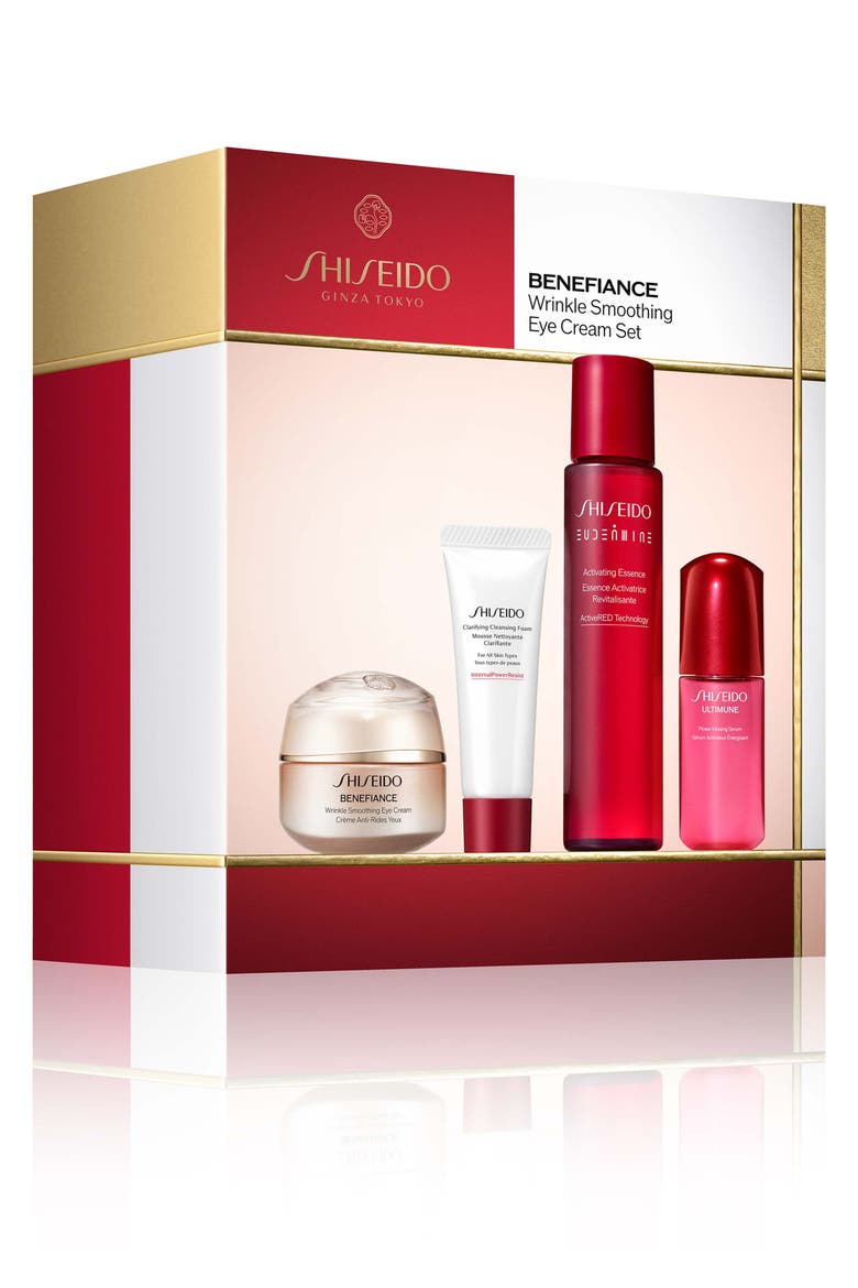 Benefiance Wrinkle Smoothing Eye Cream Set $146 Value, Alternate, color, NO COLOR