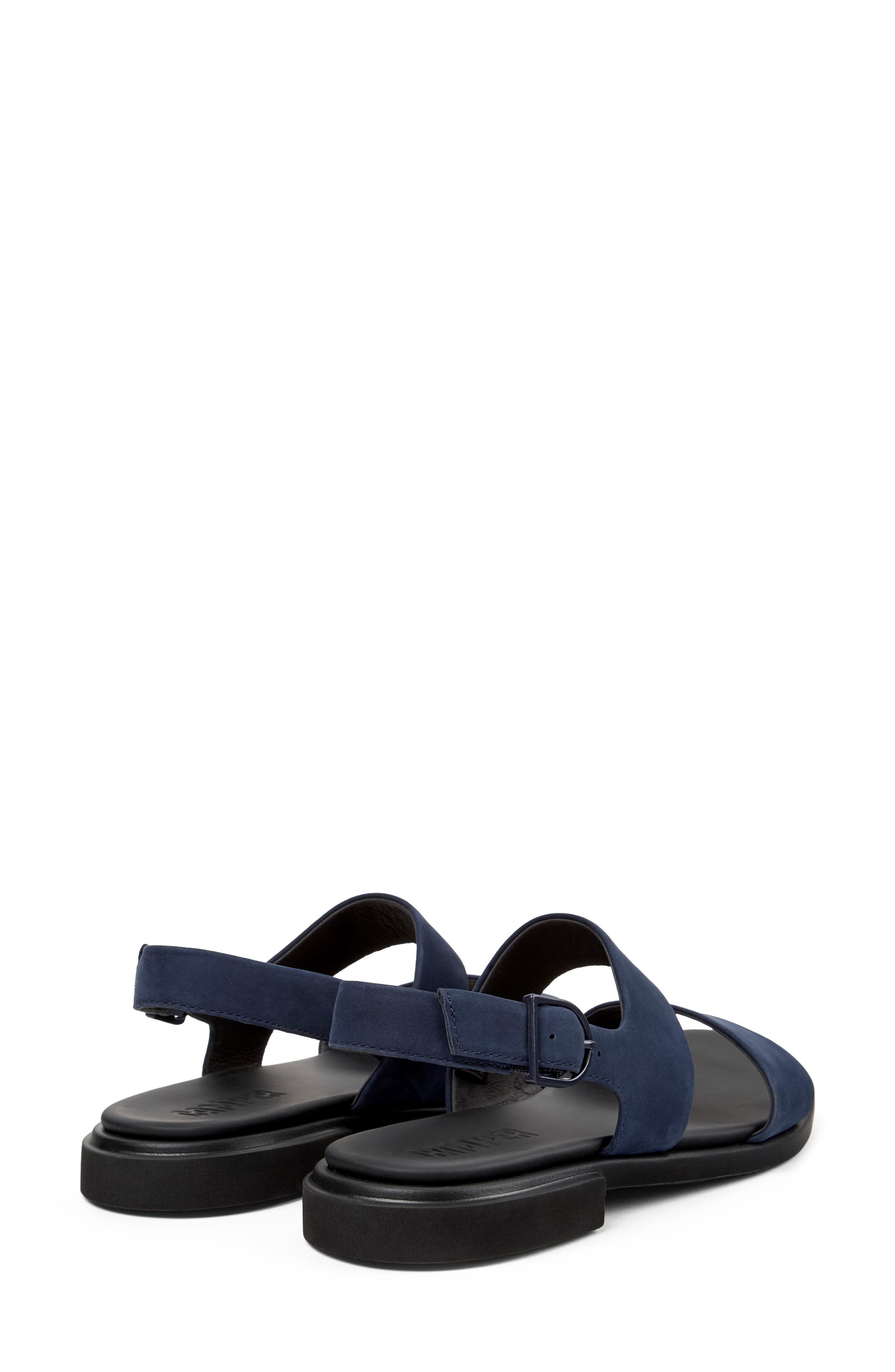 Camper Edy Slingback Sandal, Alternate, color, Navy
