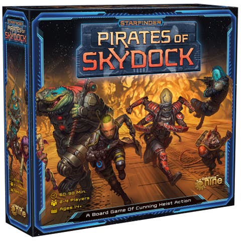 Starfinder Pirates Of Skydock Board Game Of Cunning Heist Action