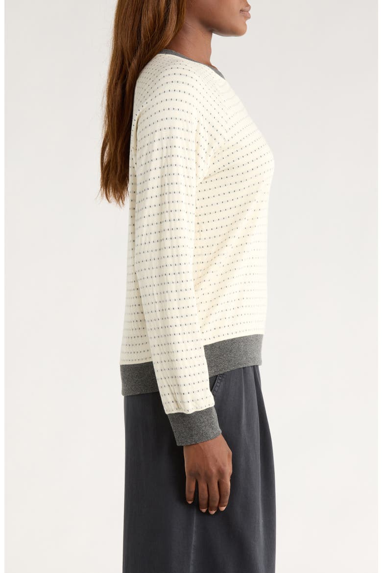 Reversible Raglan Sleeve Top, Alternate, color, HEATHER GREY