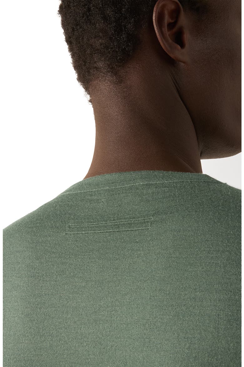 Cashseta Cashmere & Silk Crewneck Sweater, Alternate, color, LIGHT GREEN