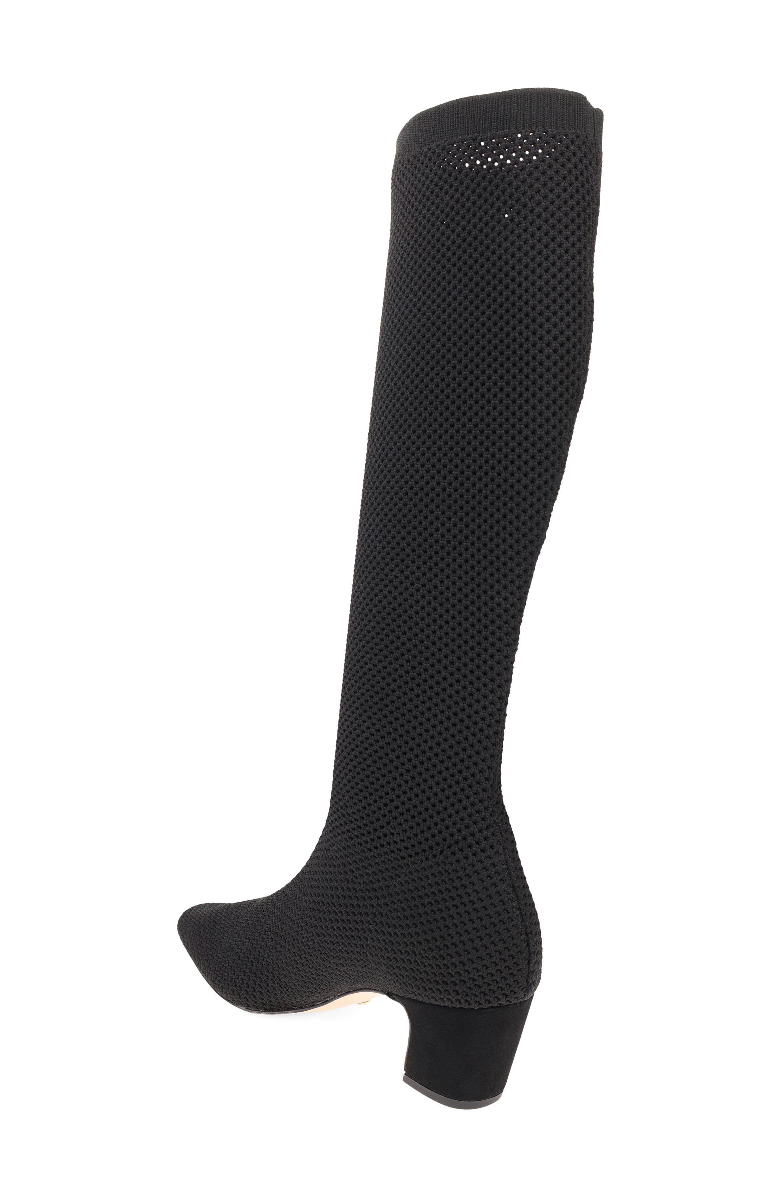 Euris Knee High Boot, Alternate, color, BLACK