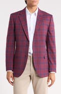 Nautica Plaid Stretch Sport Coat