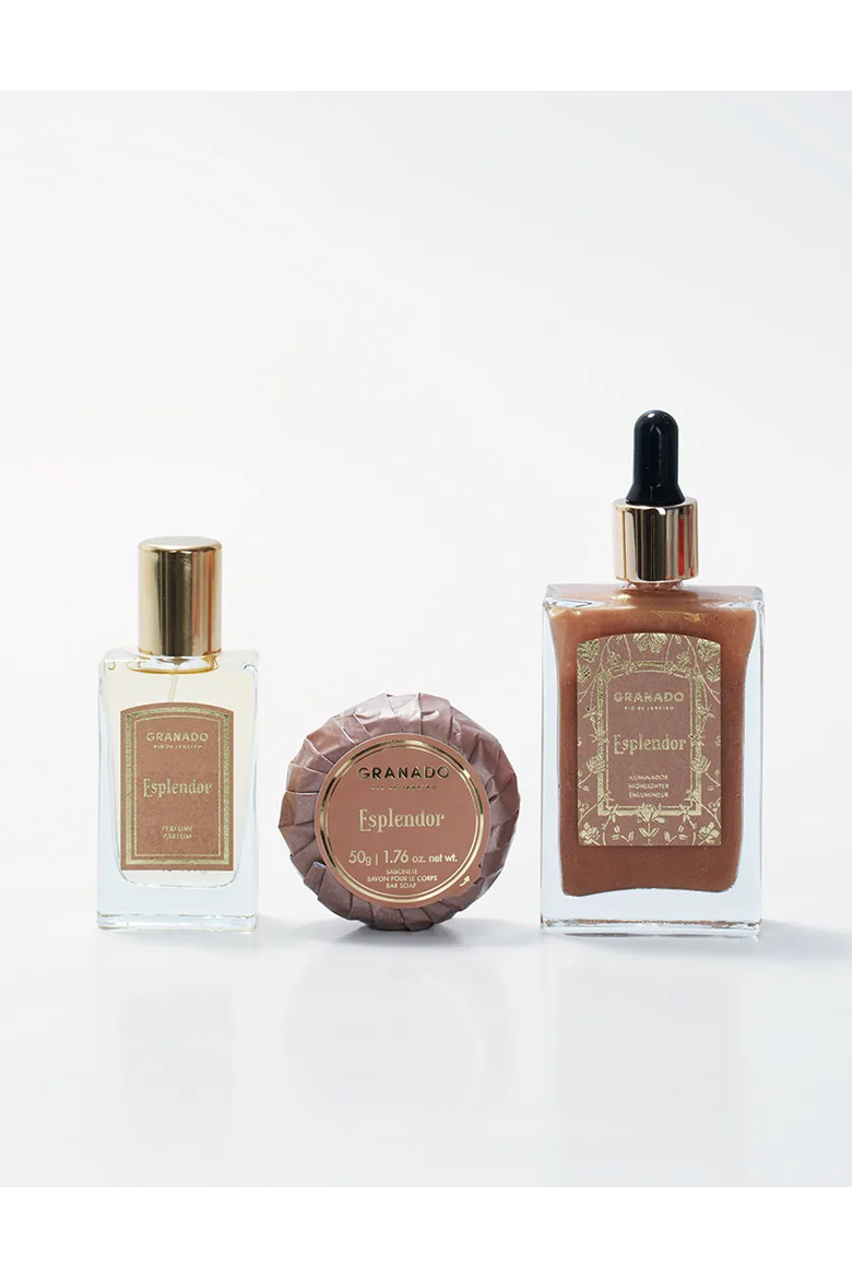 Esplendor Highlighter + Perfume + Bar Soap Kit, Alternate, color, Clear