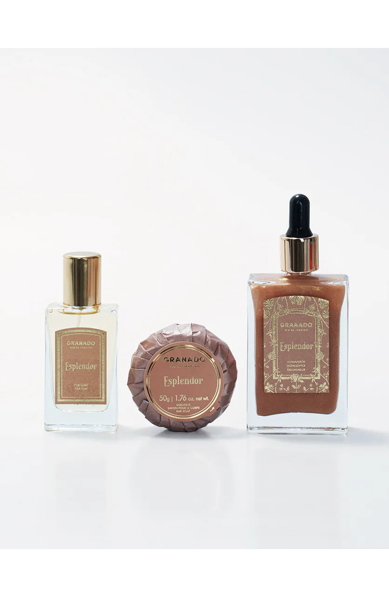 GRANADO Esplendor Highlighter + Perfume + Bar Soap Kit, Alternate, color, Clear