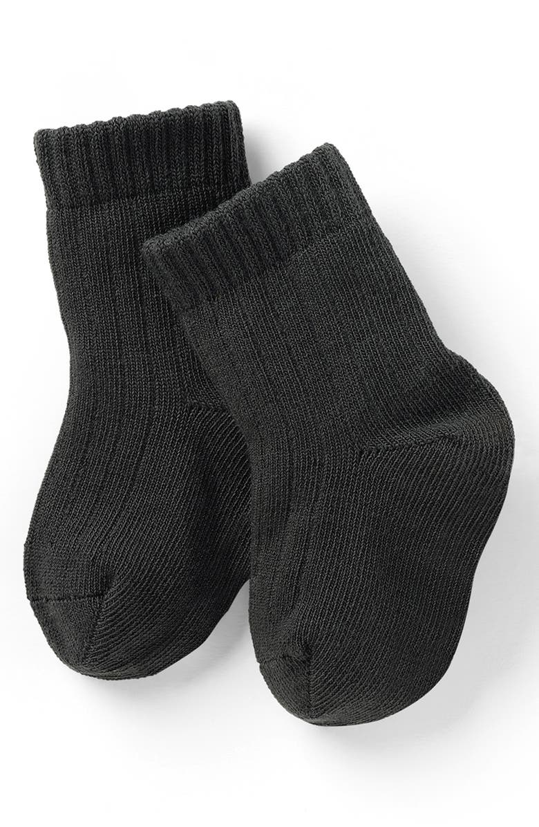 Nuna Cotton Blend Crew Socks, Main, color, Shadow
