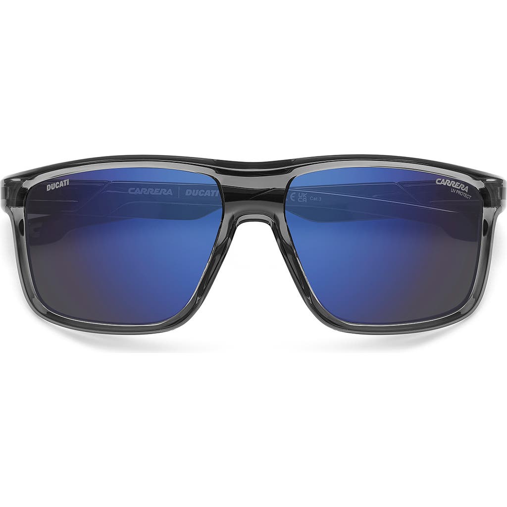 Carrera Eyewear X Ducati Carduc 60mm Rectangular Sunglasses