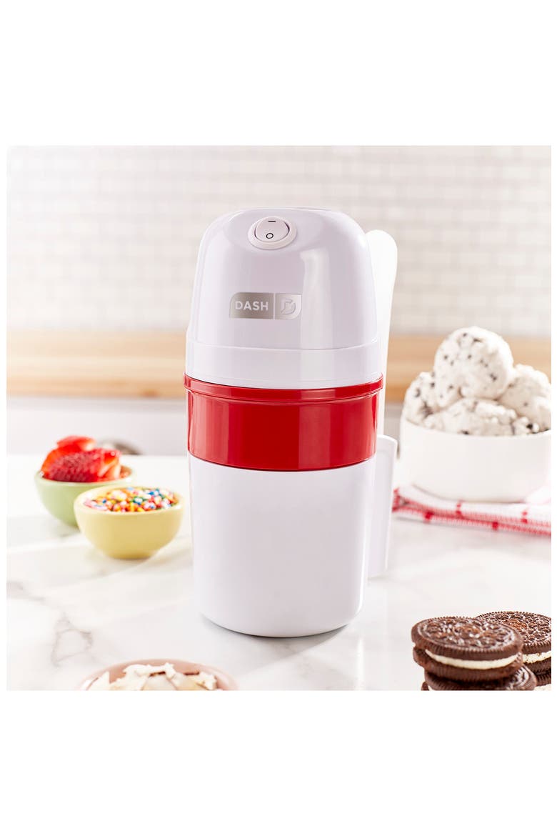 My Pint Ice Cream Maker, Alternate, color, WHITE/ RED