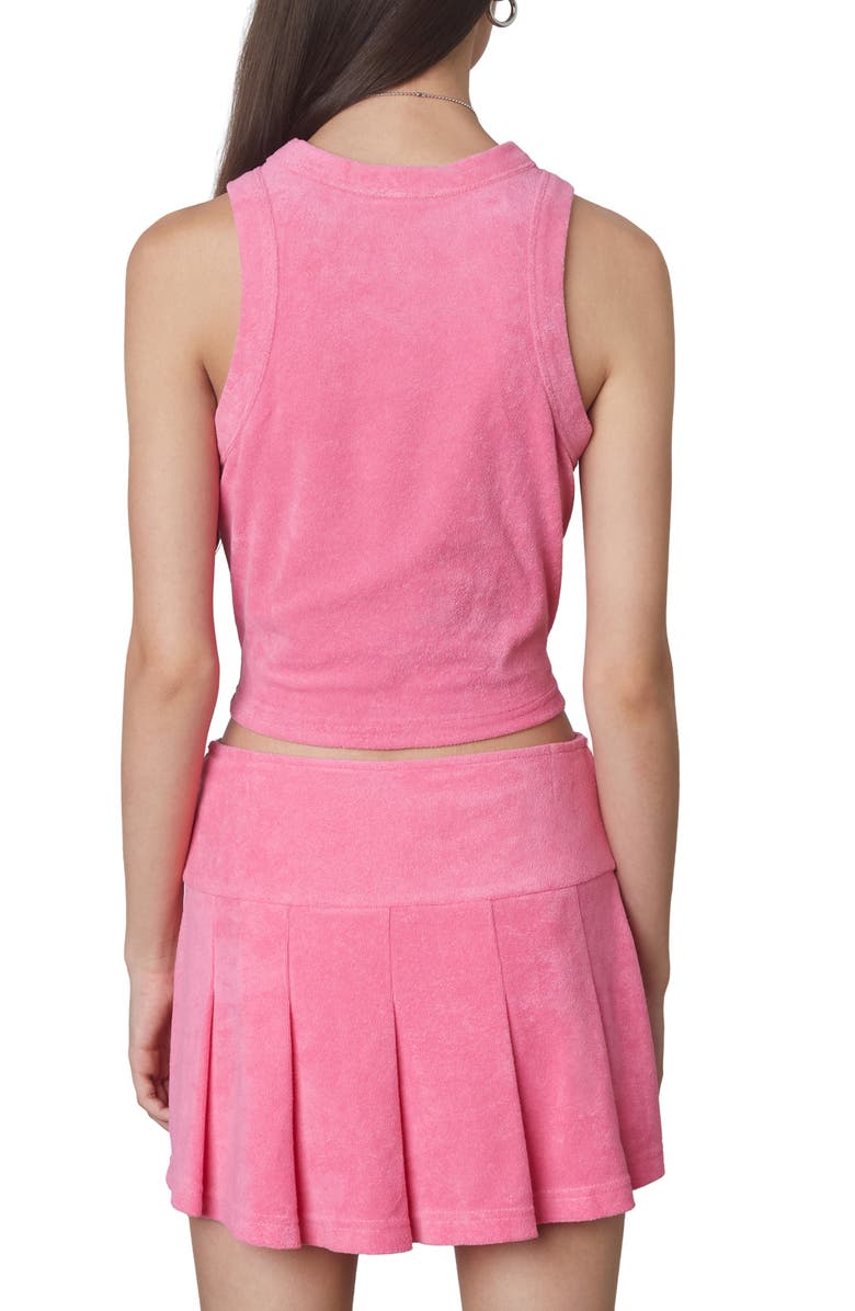 Nia Lucerne Terry Tank Top, Alternate, color, Pink