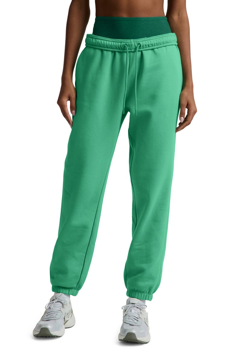Luxefleece Joggers, Alternate, color, JADE POOL