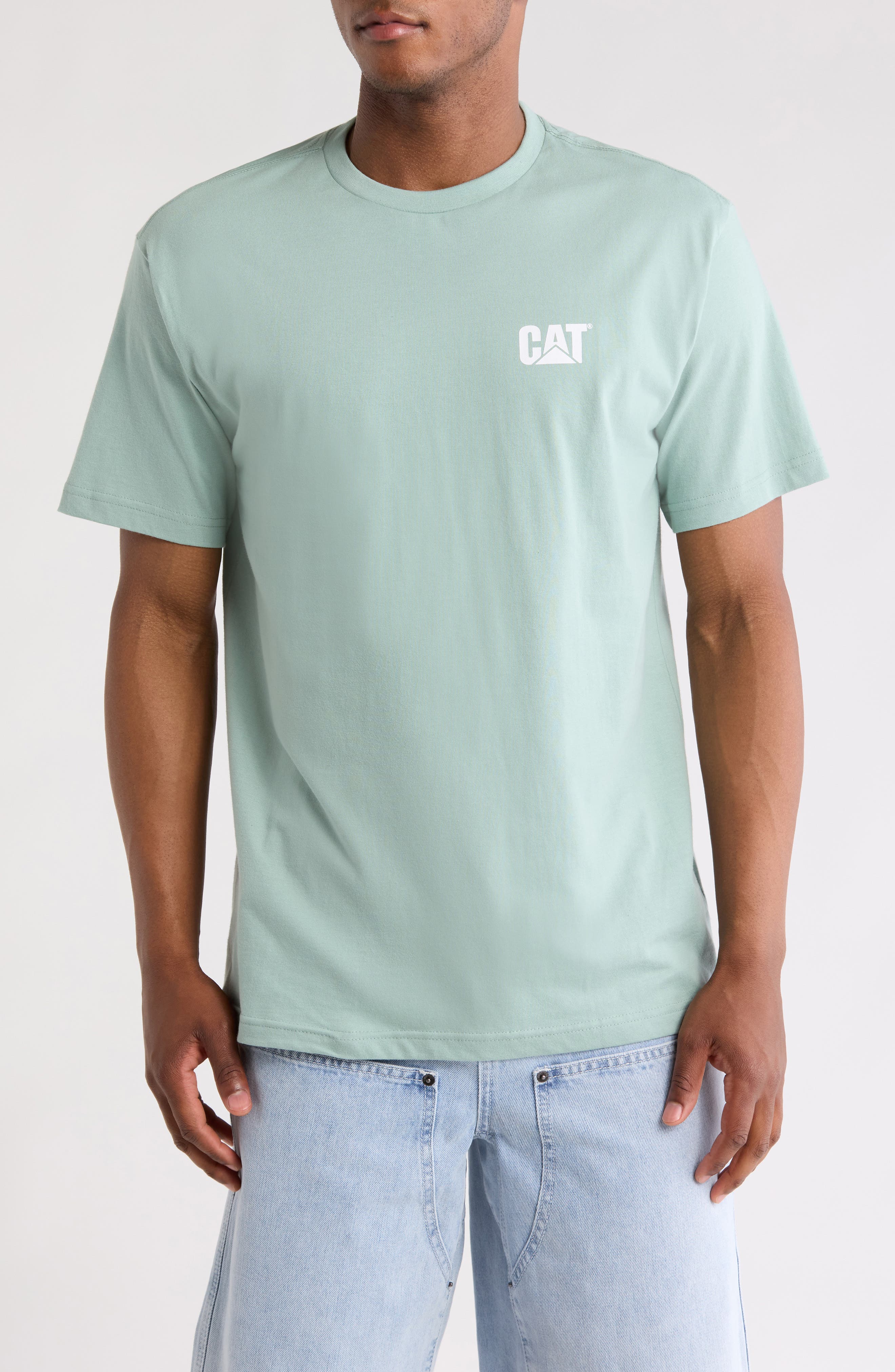 CAT WWR Heavyweight Logo T-Shirt