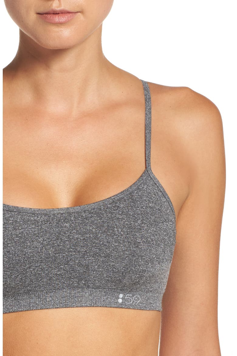 Loren Sports Bra, Alternate, color, HEATHER GREY