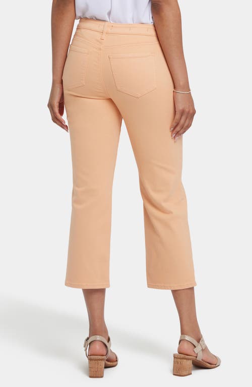 Nydj Piper Coolmax® Relaxed Fit Crop Pants In Apricot Nectar