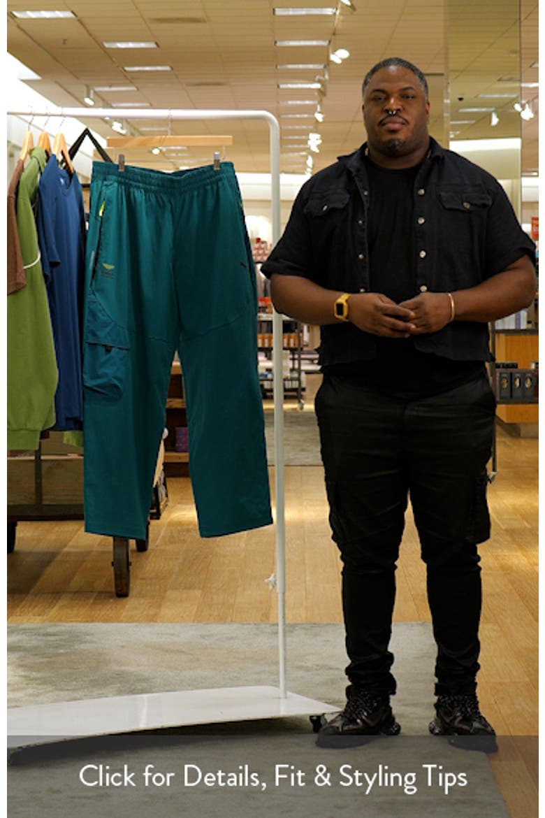 x AMF1 PUMATECH Water Repellent Stretch Nylon Cargo Pants video