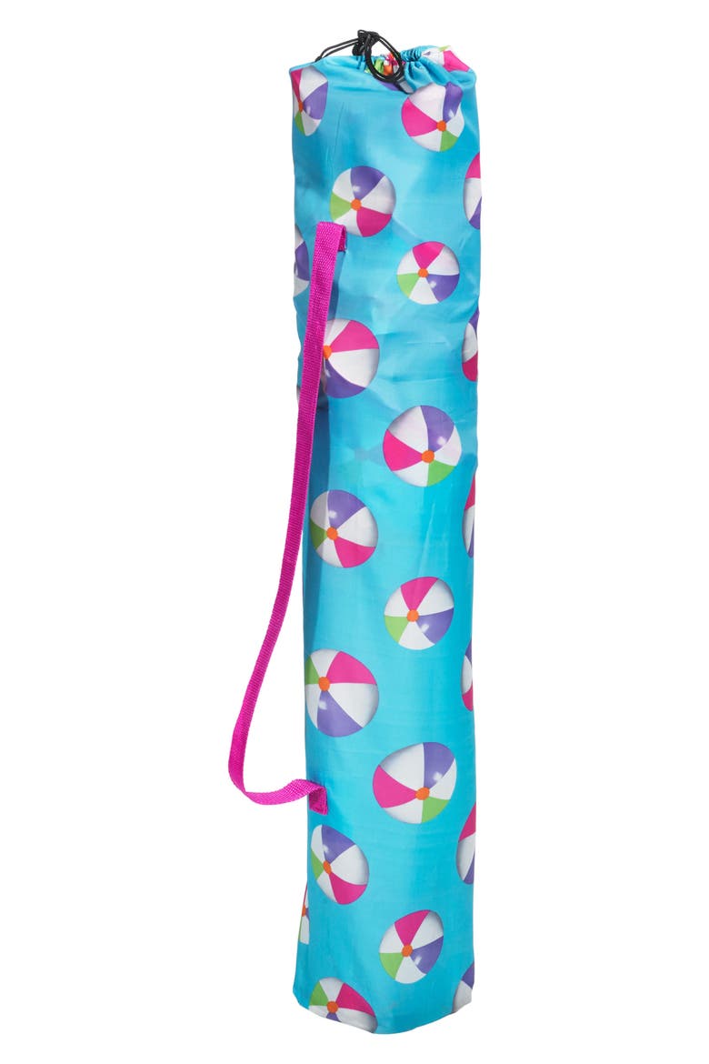 Umbrella Beach Chair, Alternate, color, TEAL