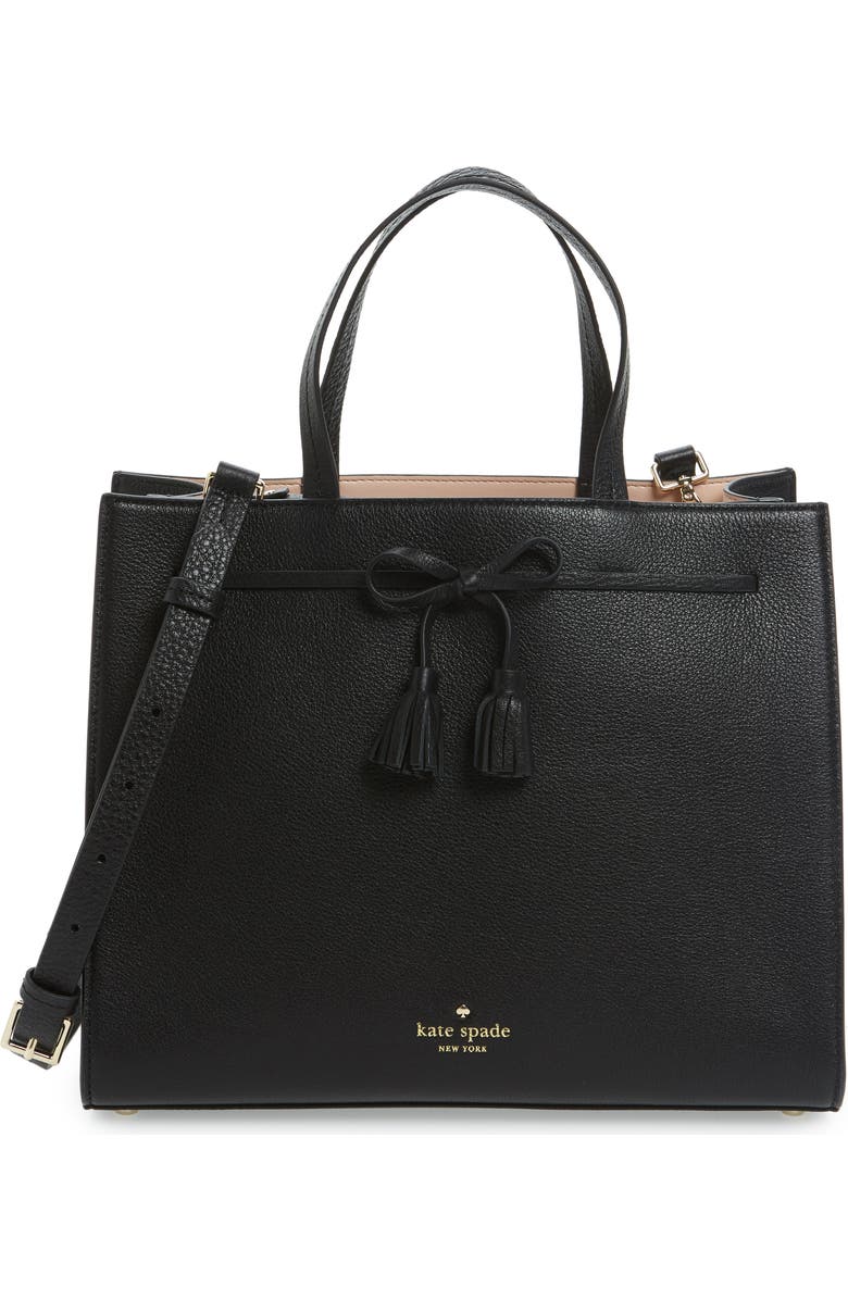 Kate Spade New York hayes street isobel leather satchel, Main, color,