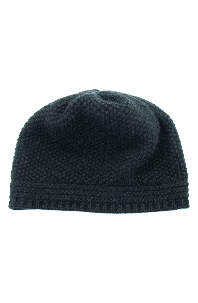 Portolano Cashmere Beanie, Main, color, Black