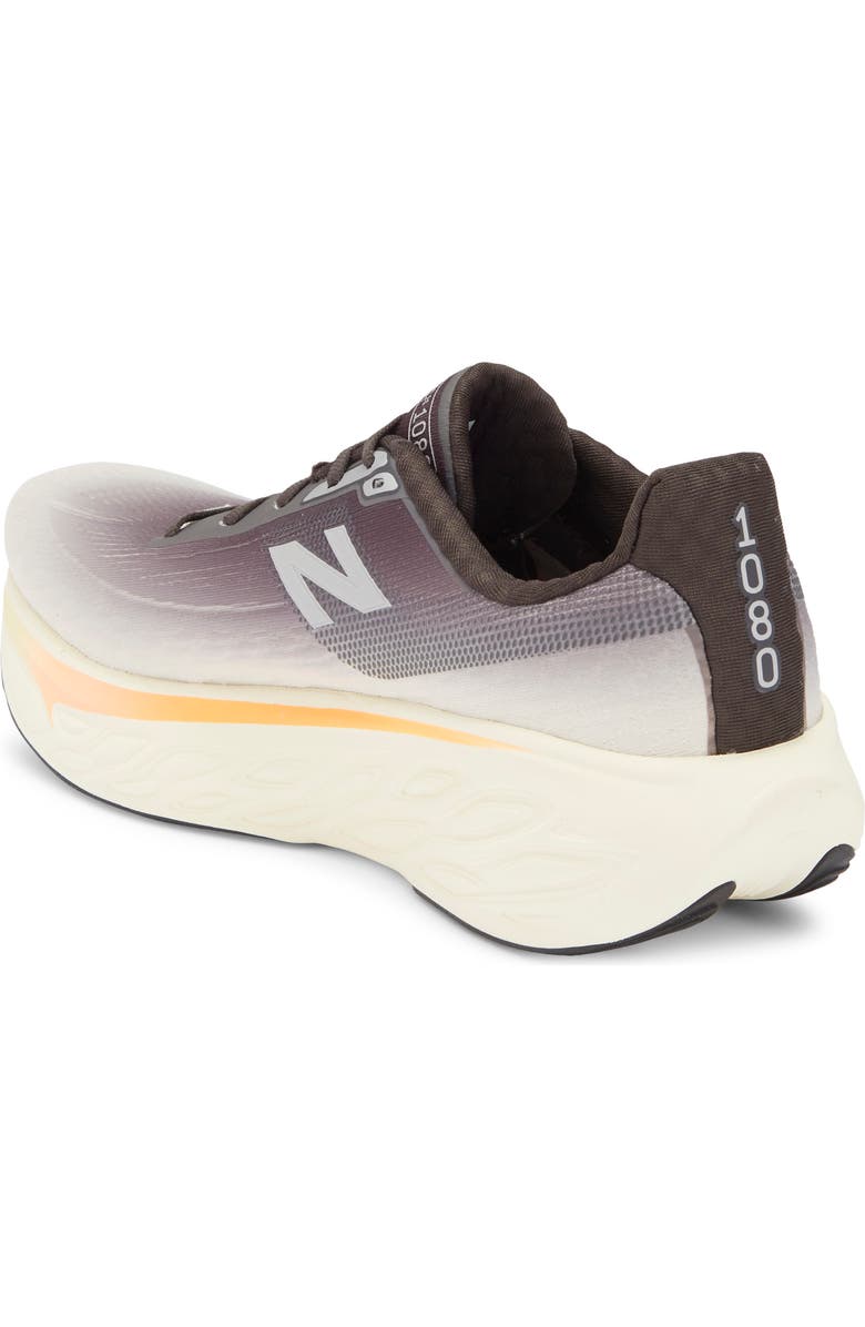 New Balance Fresh Foam X 1080 v14 Running Shoe, Alternate, color, Black Cement/ Angora