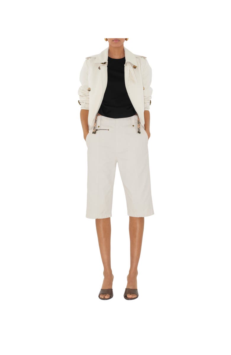 Burberry Festival Cotton T-shirt, Alternate, color, Black