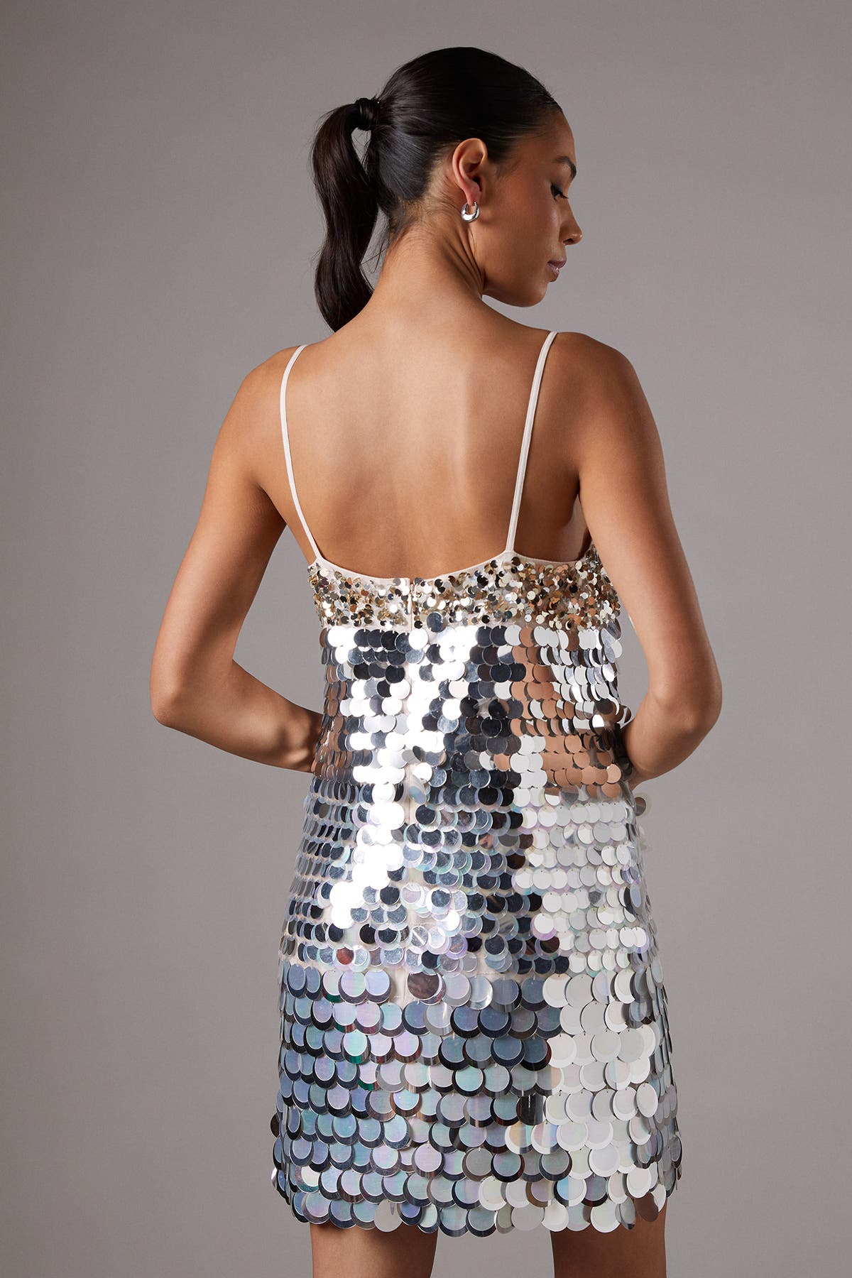 Sequin Cami Mini Dress - image 2
