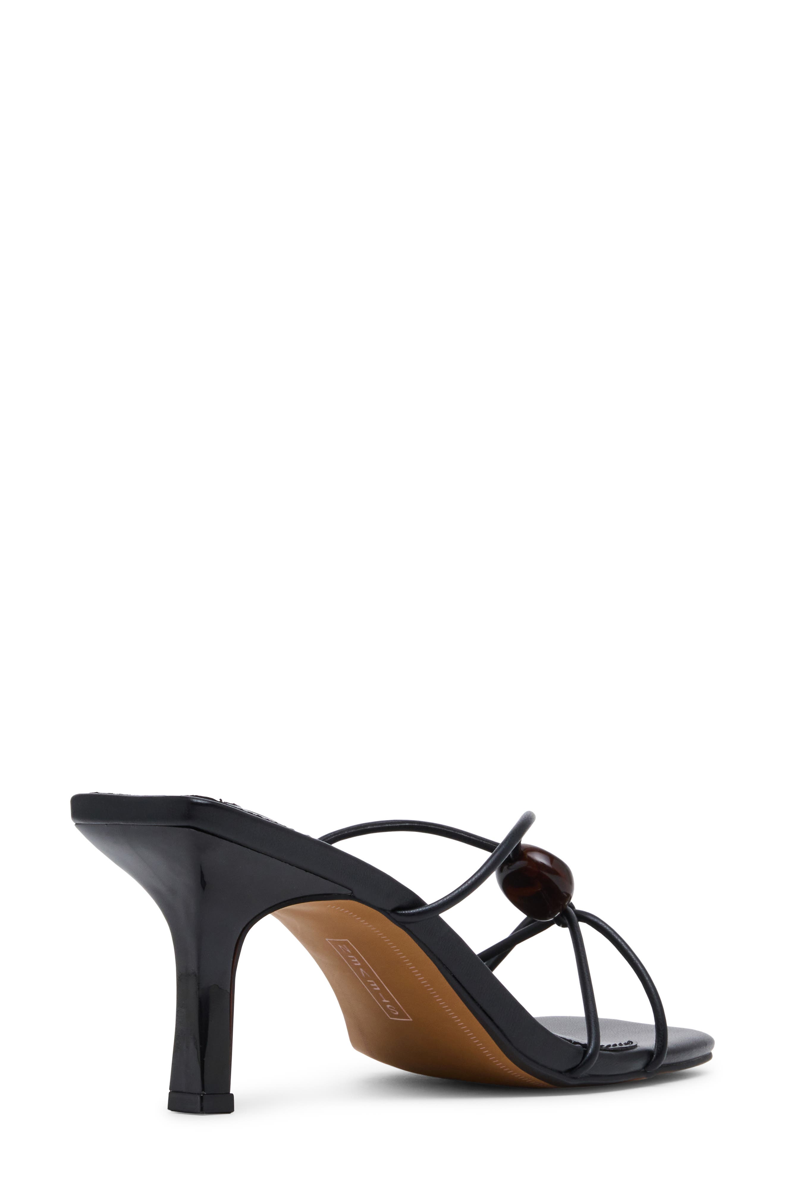 Steven New York Tish Slide Sandal, Alternate, color, Black