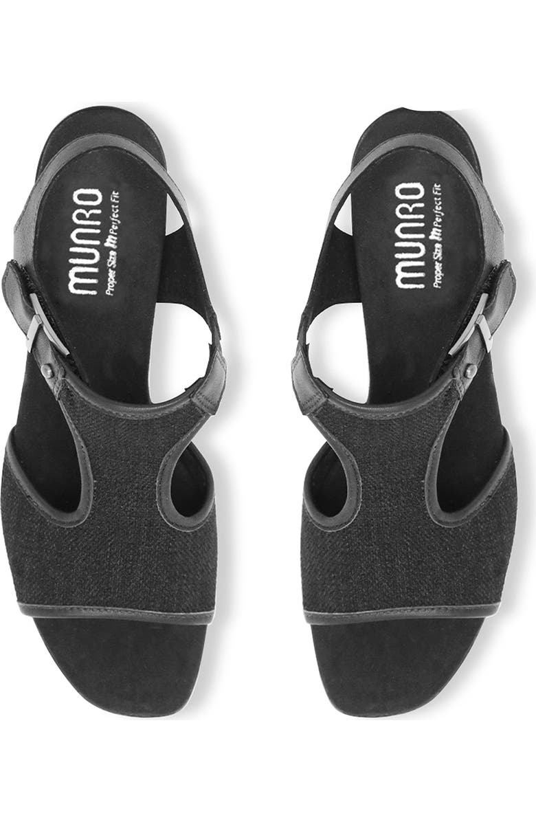 Munro Wallis Peep-Toe Sandal, Alternate, color,