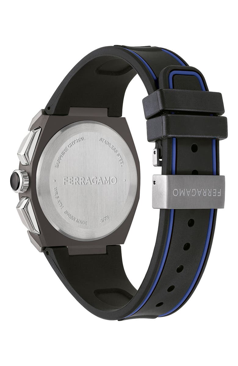 FERRAGAMO Supreme Chronograph Watch, 43mm, Alternate, color, 