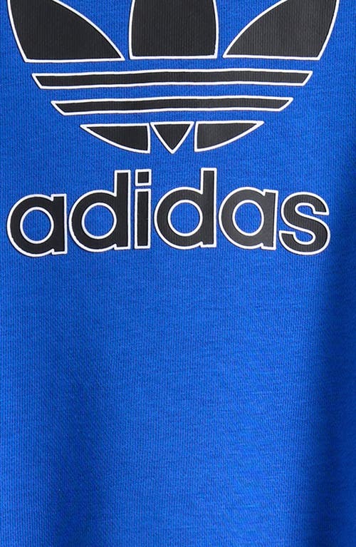 Adidas Originals Kids' Crewneck Sweatshirt & Joggers Set In Blue