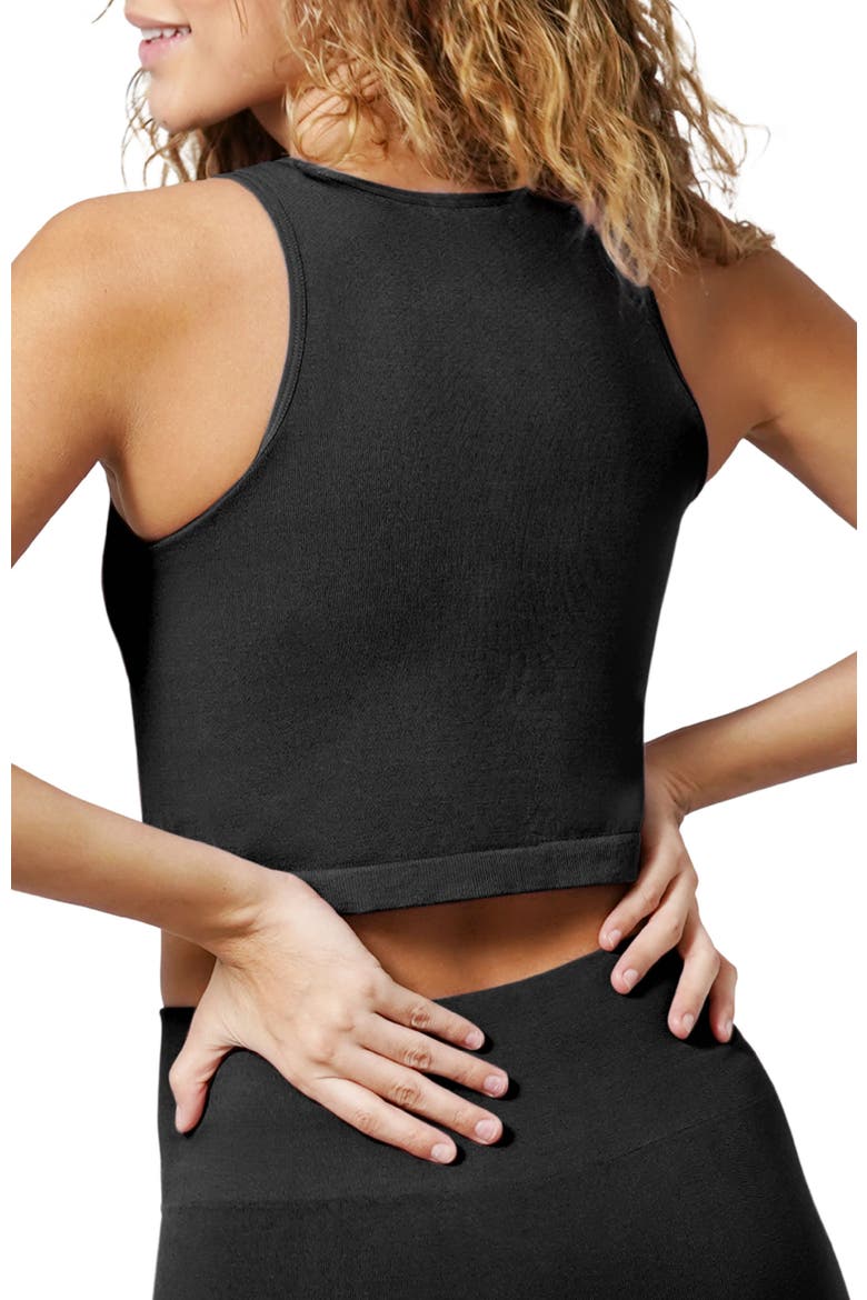 Sublime Hands-Free Pumping Longline Bra Top- Fits Sizes 28B-46D, Alternate, color, Black