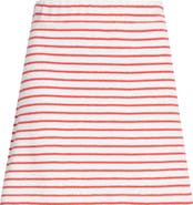 Rails Hope Stripe Cotton Terry Cloth Skirt