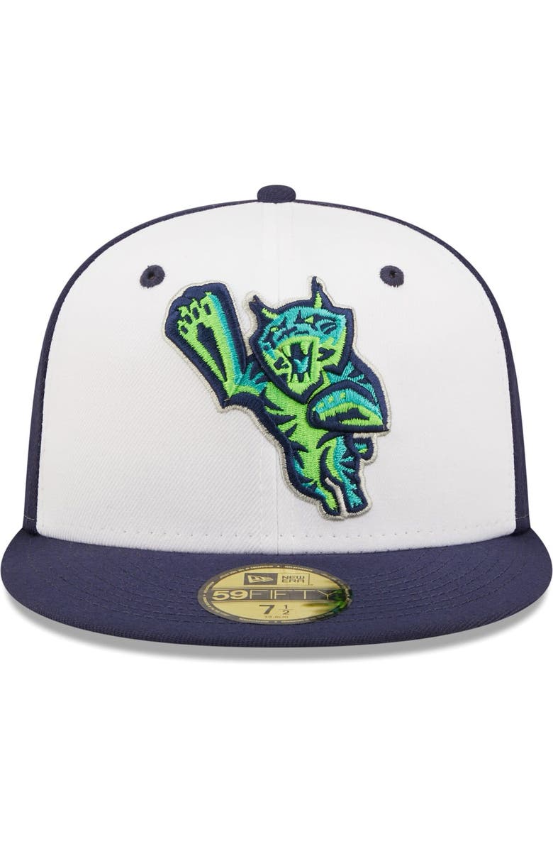 New Era Men's New Era Navy Lynchburg Hillcats Authentic Collection Team 59FIFTY Fitted Hat, Alternate, color, Navy