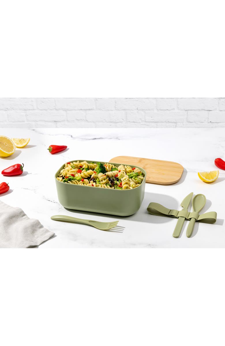 Core Home 6-Piece Bento Box Set, Alternate, color, Bay Leaf