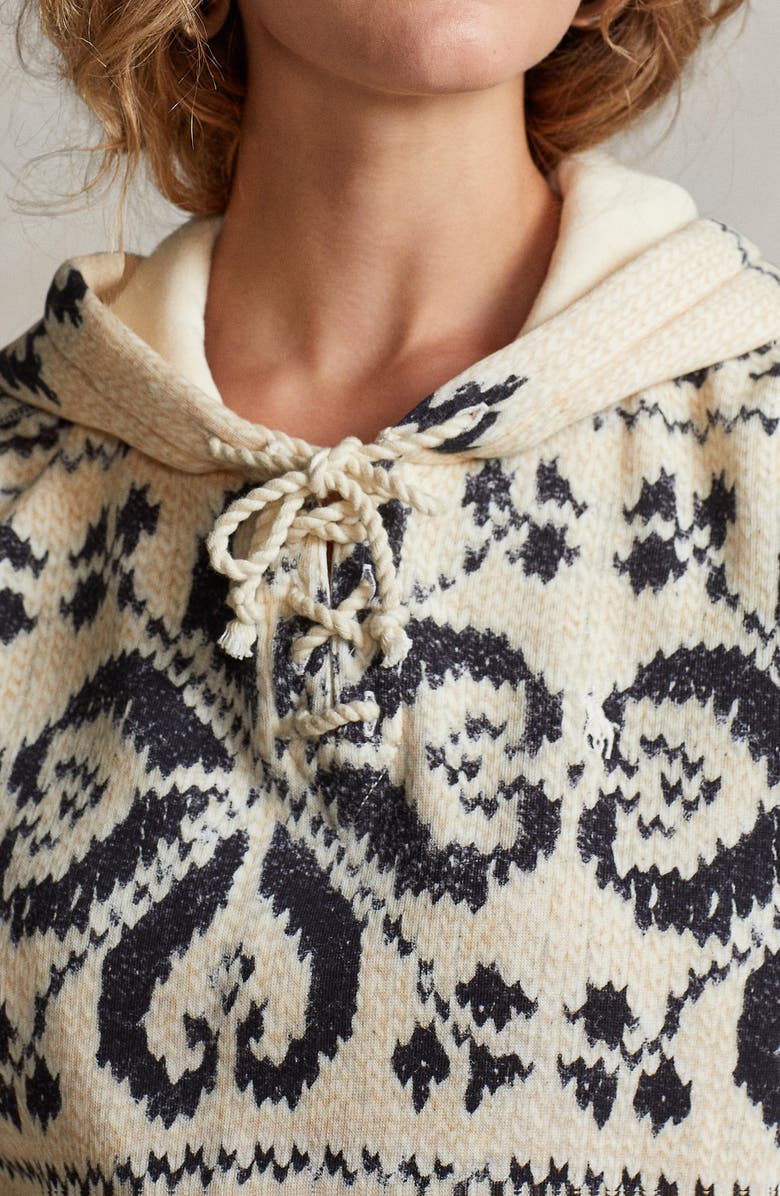 Polo Ralph Lauren Fair Isle Hooded Sweater, Alternate, color,