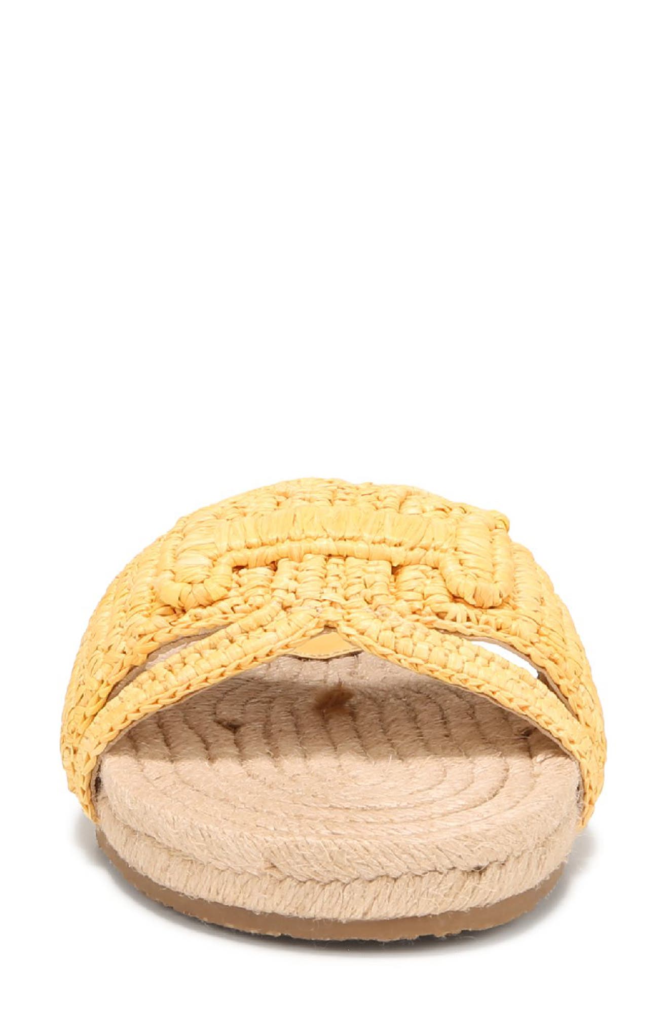 Miya Slide Sandal, Alternate, color, WARM MARIGOLD