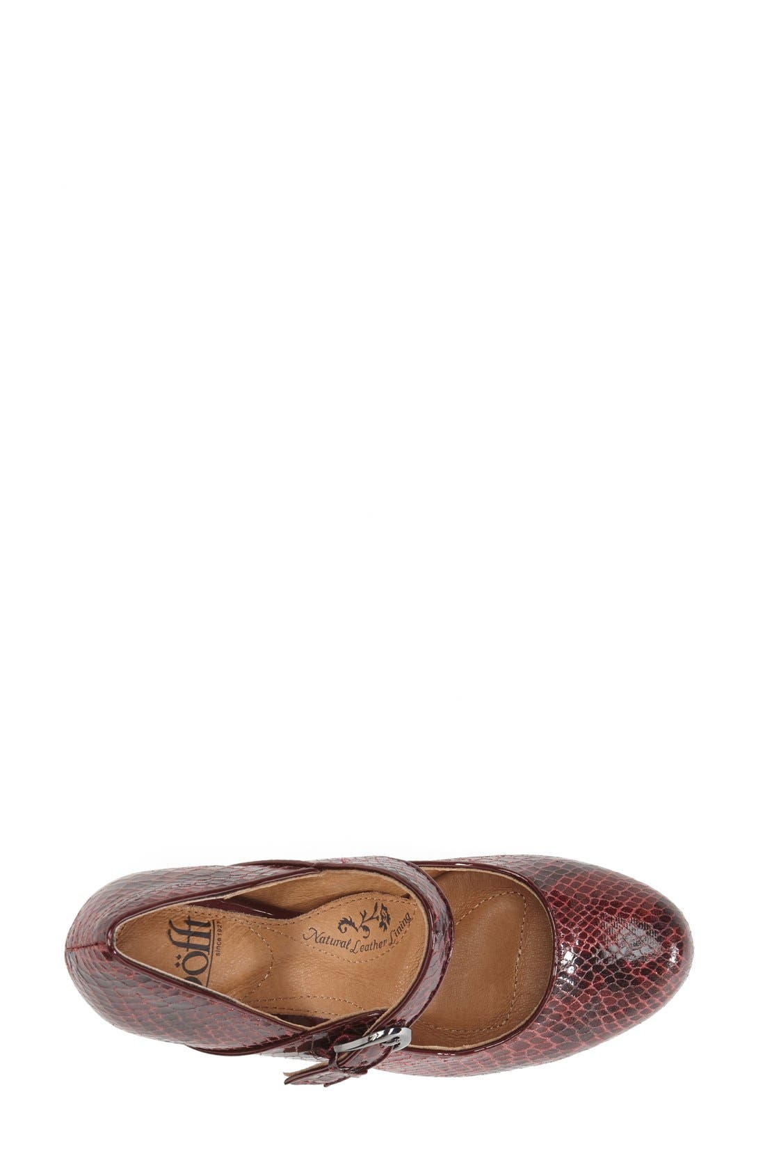 'Miranda' Mary Jane Pump, Alternate, color, RED