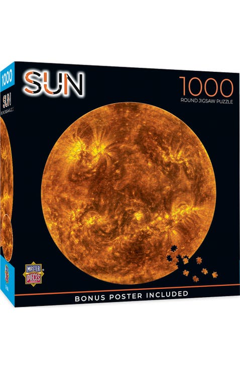 The Sun 1000 Piece Round Jigsaw Puzzle