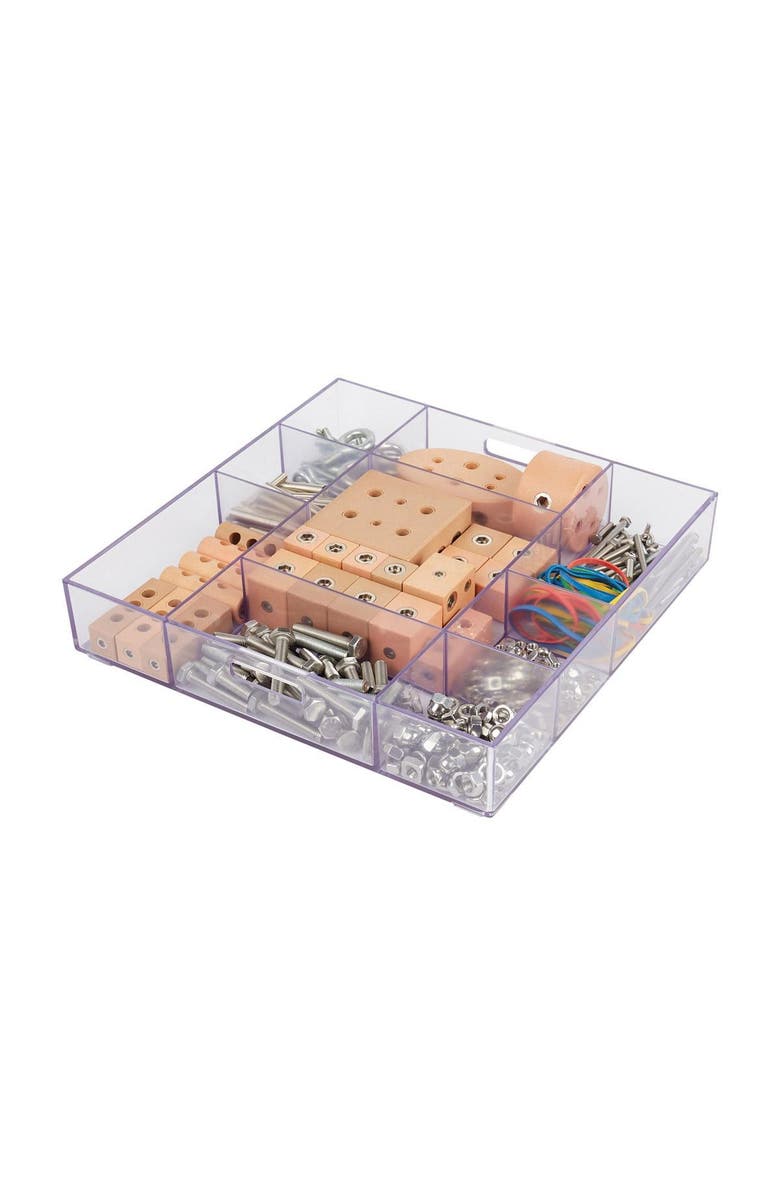 Kaplan Early Learning Company Random Robots Loose Parts STEM Kit, Alternate, color, Multicolored